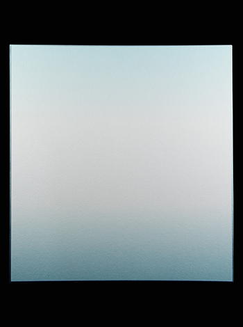 色紙　天地ボカシ　青