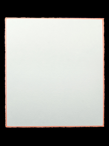 耳縁染め　白色紙　大　　橙　　１Ｐ