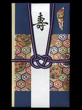 金封　藍衣　淡路結び