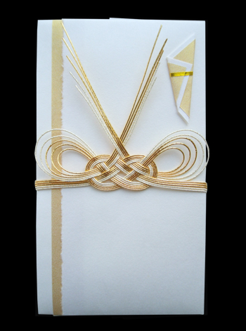 コットン金封金銀文化結び 表