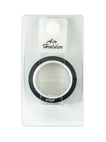 ﾏｽｷﾝｸﾞﾃｰﾌﾟ12mm　黒３線