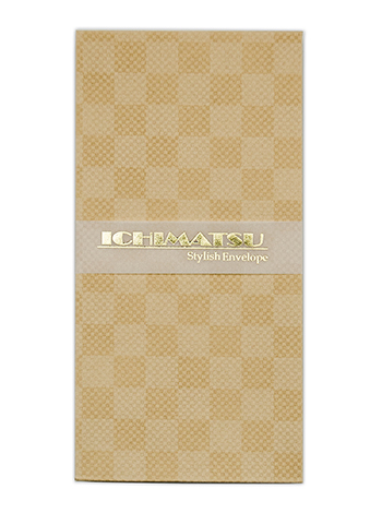 ポチ袋　市松 大 3P　ﾗｲﾄｵｰｶｰ 表紙