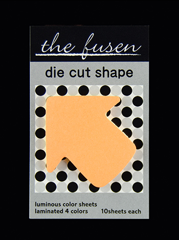 付箋紙ダイカット　蛍光矢印　1P