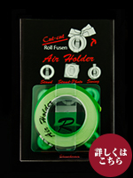 ロール付箋用カッターホルダー　12ミリ巾　8M巻　うぐいす色