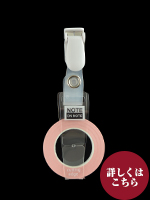 NoteOnNote付箋紙　AIRﾊﾟｽﾃﾙ桃　 7mm