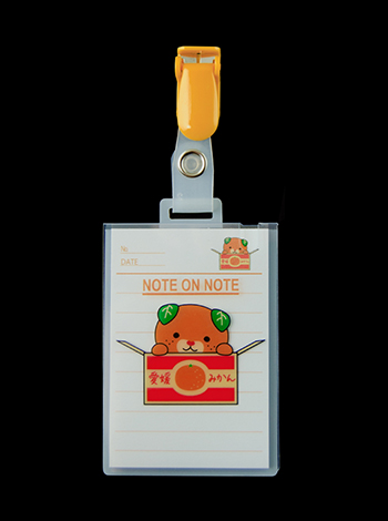 NoteOnNote付箋紙　みきゃん③みかん箱