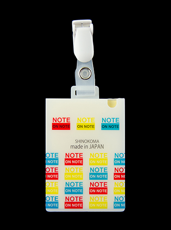 NoteOnNote表紙ｶﾗｰ付箋ﾊﾟｽﾃﾙ黄 横罫6mm