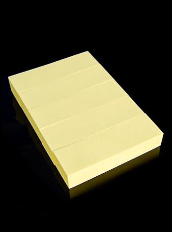 N’s付箋紙50×15mmイエロー' title=